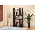 Elegant Display Cabinet Tv Stand With 9 Open Shelves.