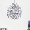 Silver Orchid Taylor Elegant Indoor 3 Light Chrome Crystal Chandelier