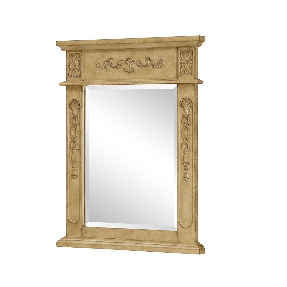 Elegant Lighting Antique Beige Vanity Mirror 22 X 28