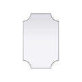 Elegant Lighting Mr3D2742 Everleigh 27 W X 42 H Rectangular Flat Iron