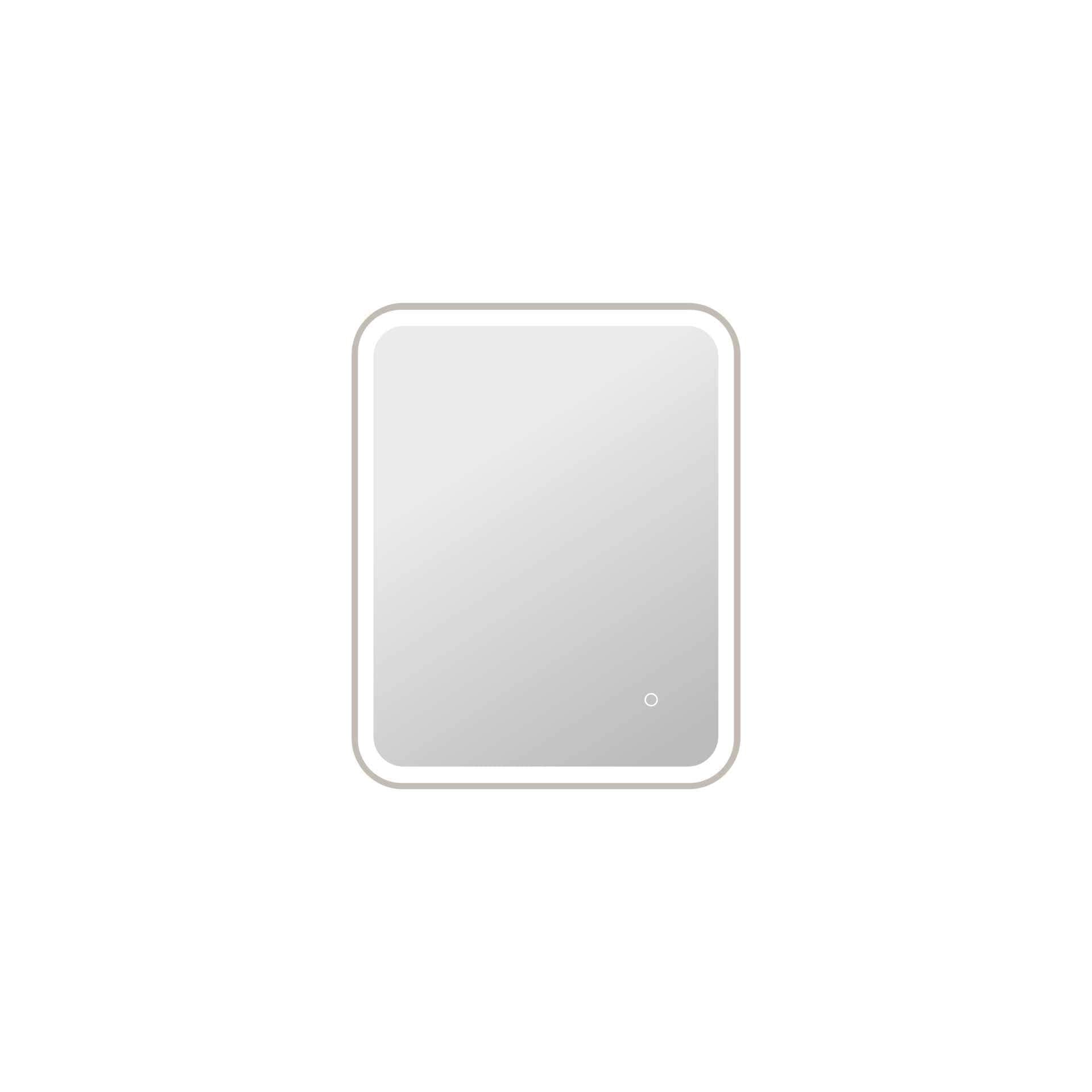 Elegant Lighting Mre6A2430 Harmoni 24 W X 30 H Rectangular Flat