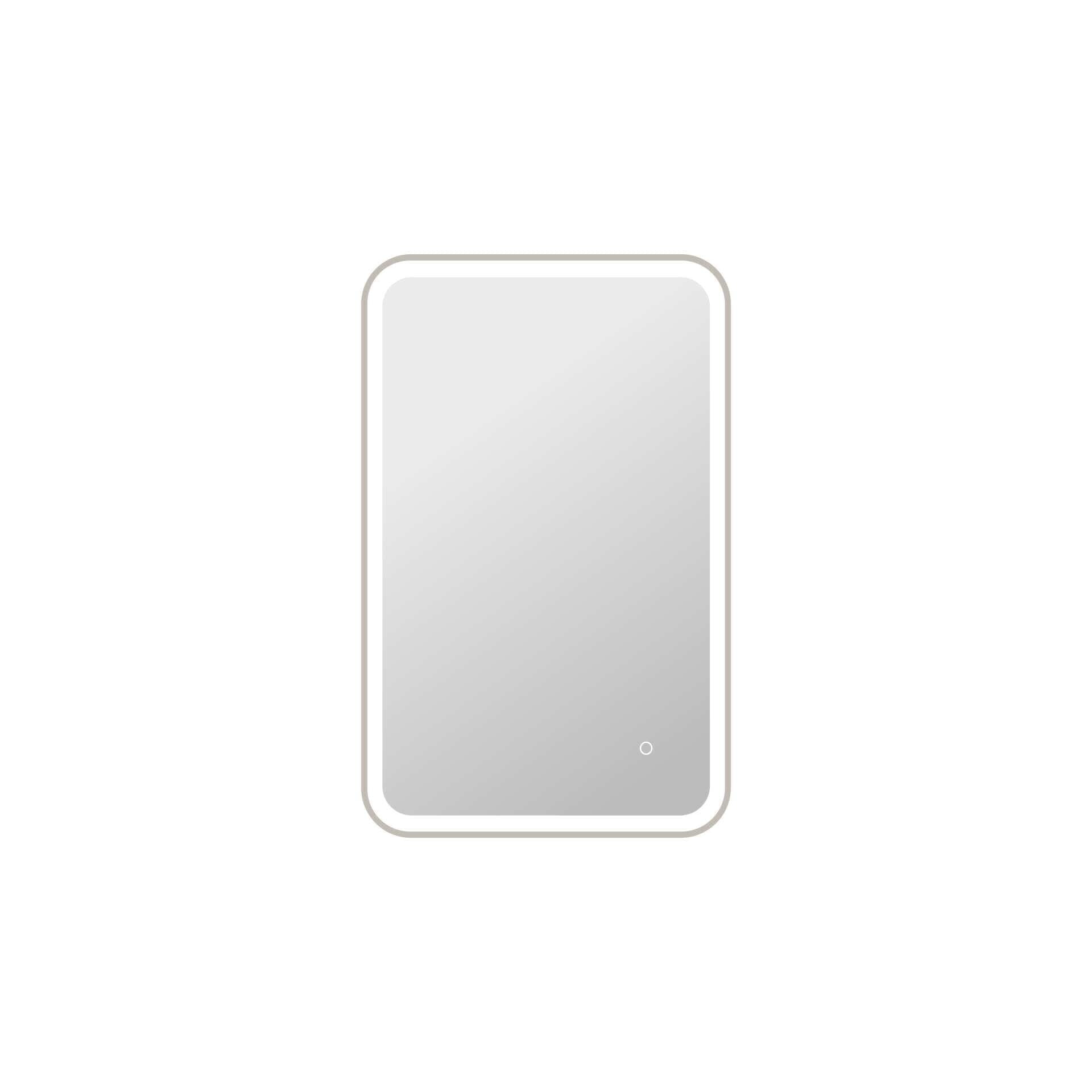 Elegant Lighting Mre6A2436 Harmoni 24 W X 36 H Rectangular Flat