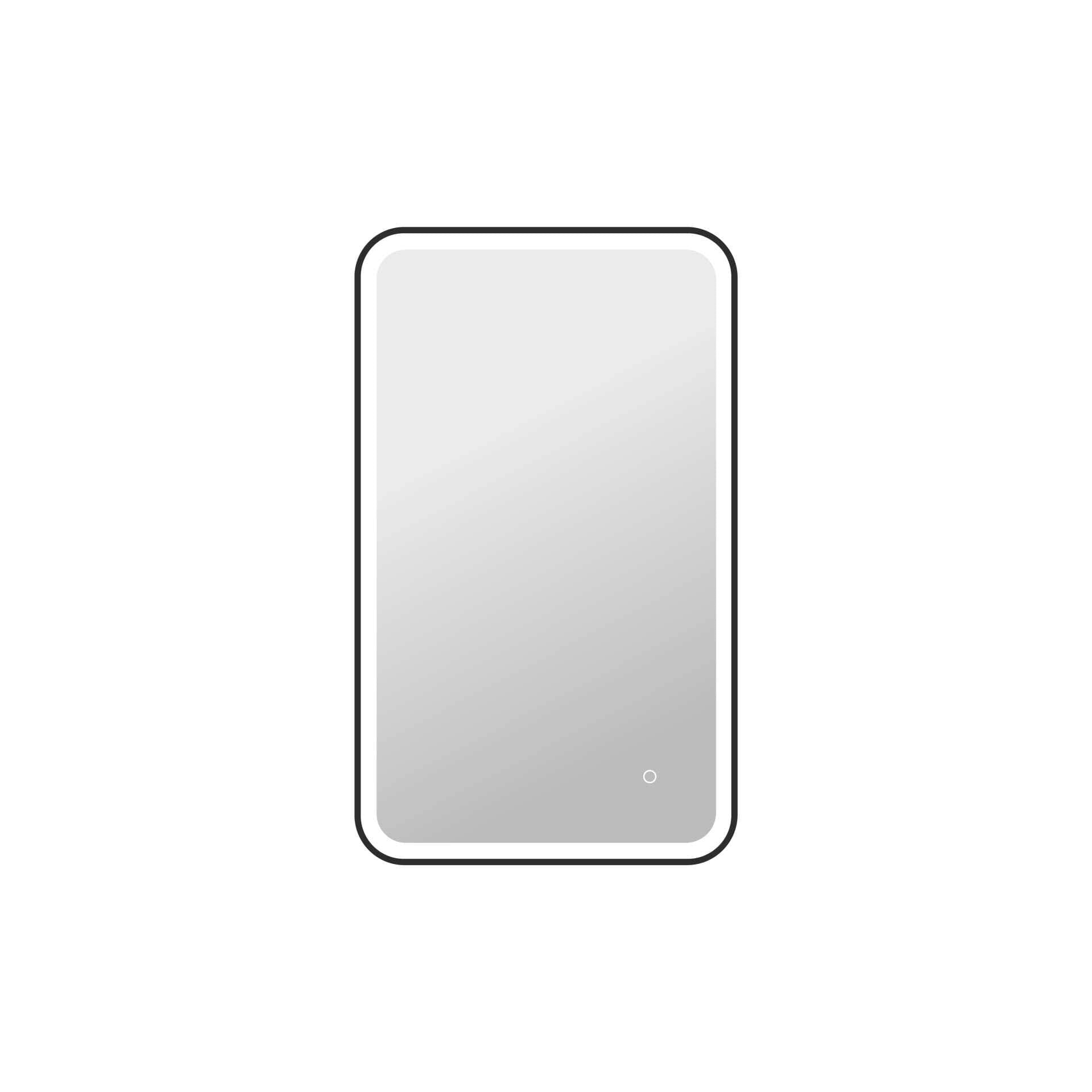 Elegant Lighting Mre6A2440 Harmoni 24 W X 40 H Rectangular Flat