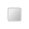 Elegant Lighting Mre6A3030 Harmoni 30 Square Flat Aluminum And Iron