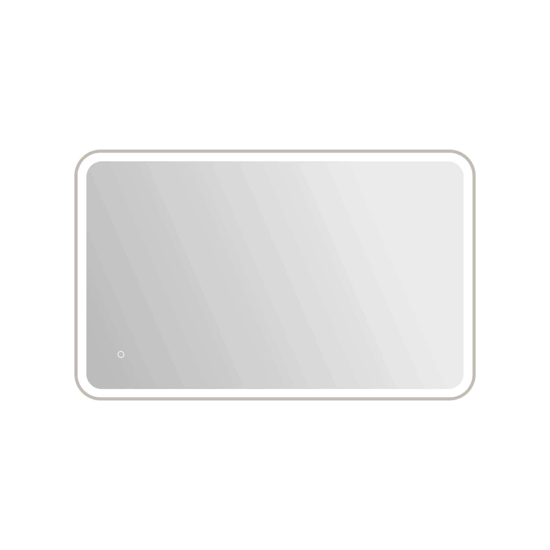 Elegant Lighting Mre6A3048 Harmoni 30 W X 48 H Rectangular Flat