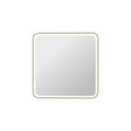 Elegant Lighting Mre6A3333 Harmoni 33 Square Flat Aluminum And Iron