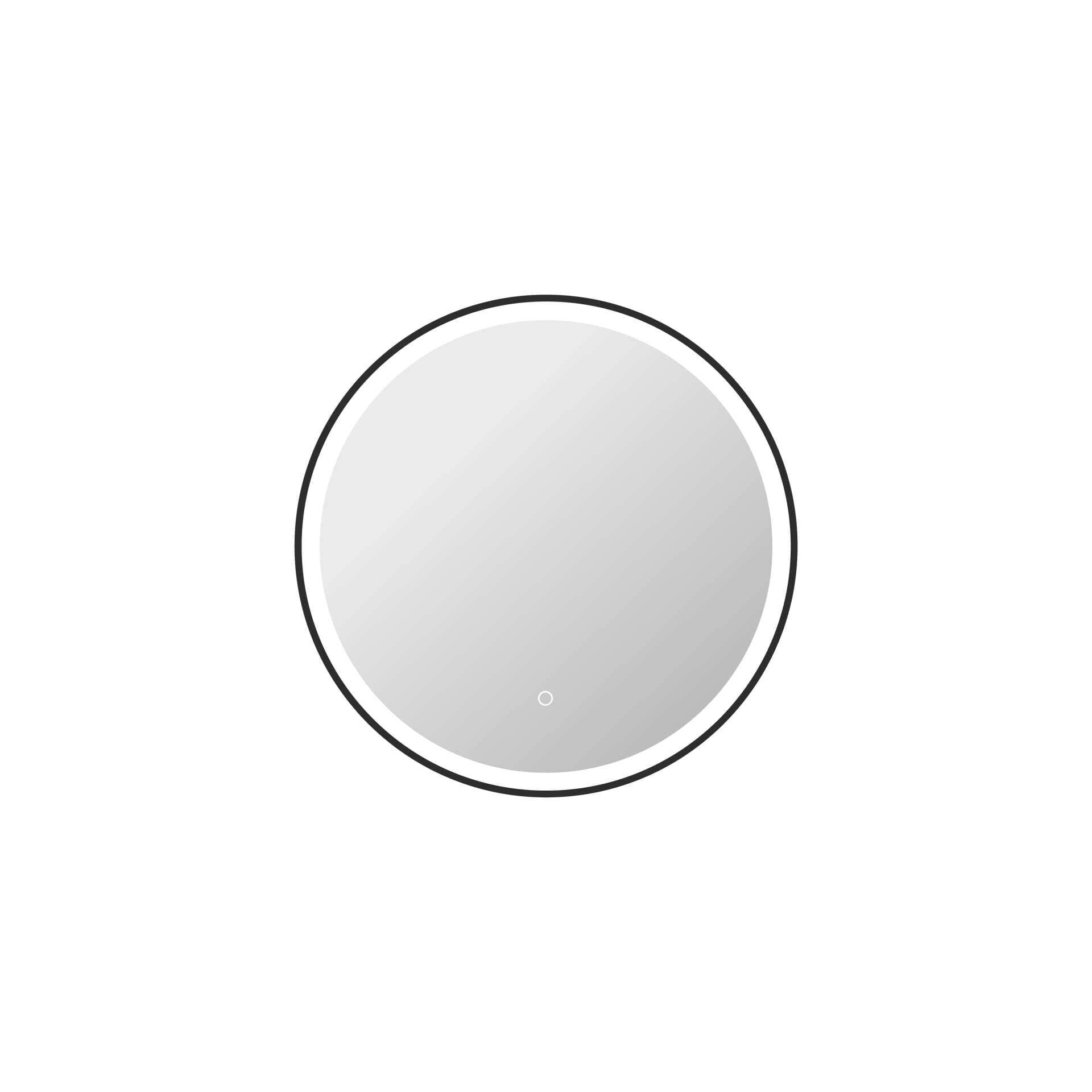 Elegant Lighting Mre6B28 Harmoni 28 Diameter Circular Flat Aluminum