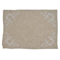 Elegant Placemats With Embroidered Design Set Of 4