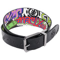 Element Pu Reversible Belt With Debossed Logo Graphic Print Black