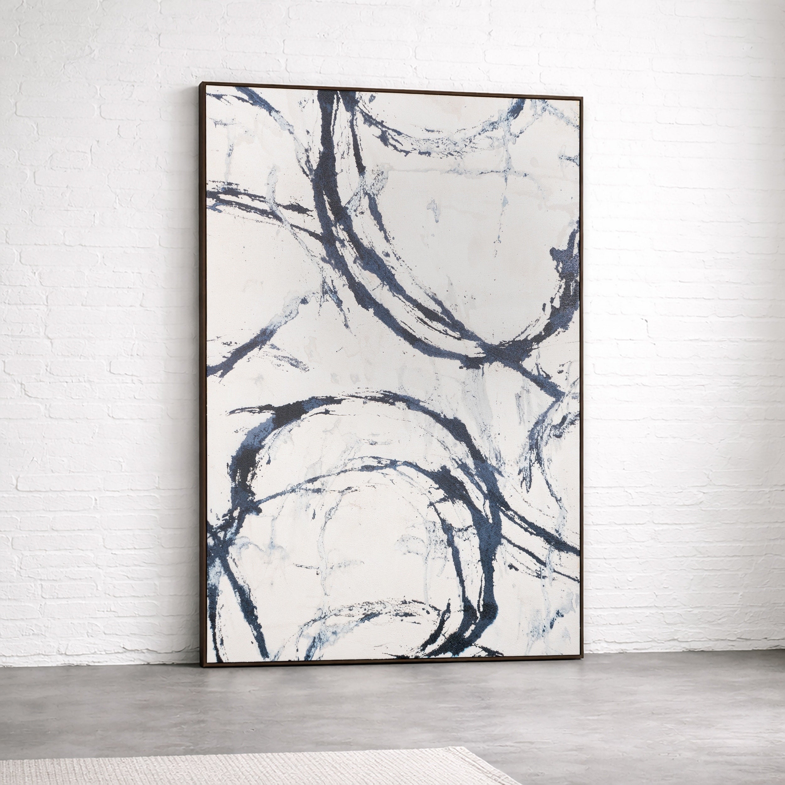 Elemental Rhythm Hand Painted Canvas