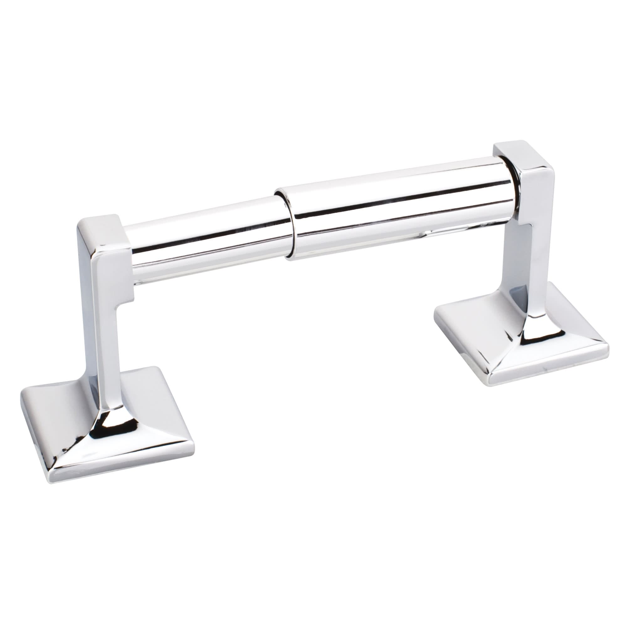 Elements Double Post Tissue Holder From The Bridgeport Collection Polished Chrome