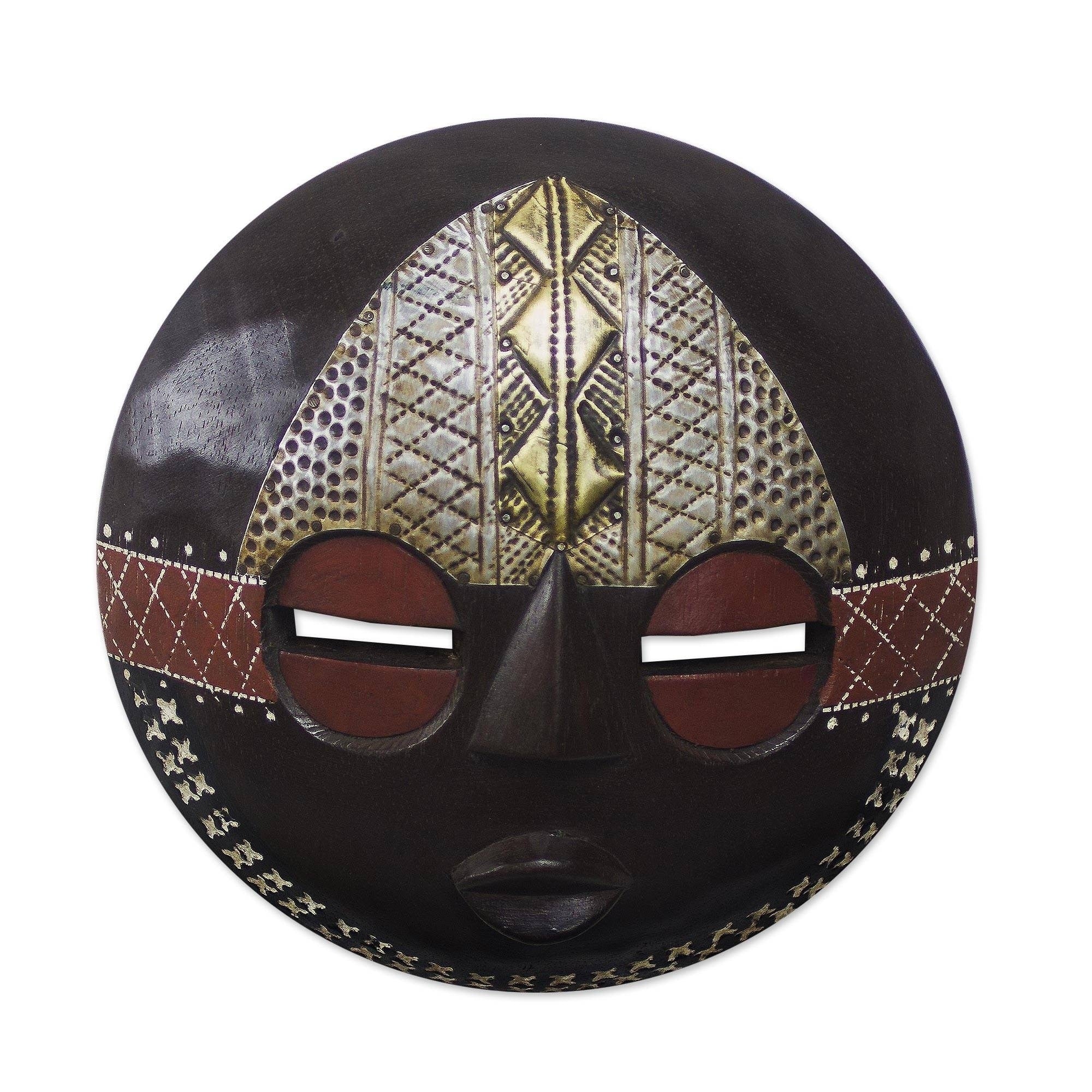 Elikem Child African Wood Mask