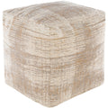 Elina Modern Abstract 18 Inch Cube Pouf