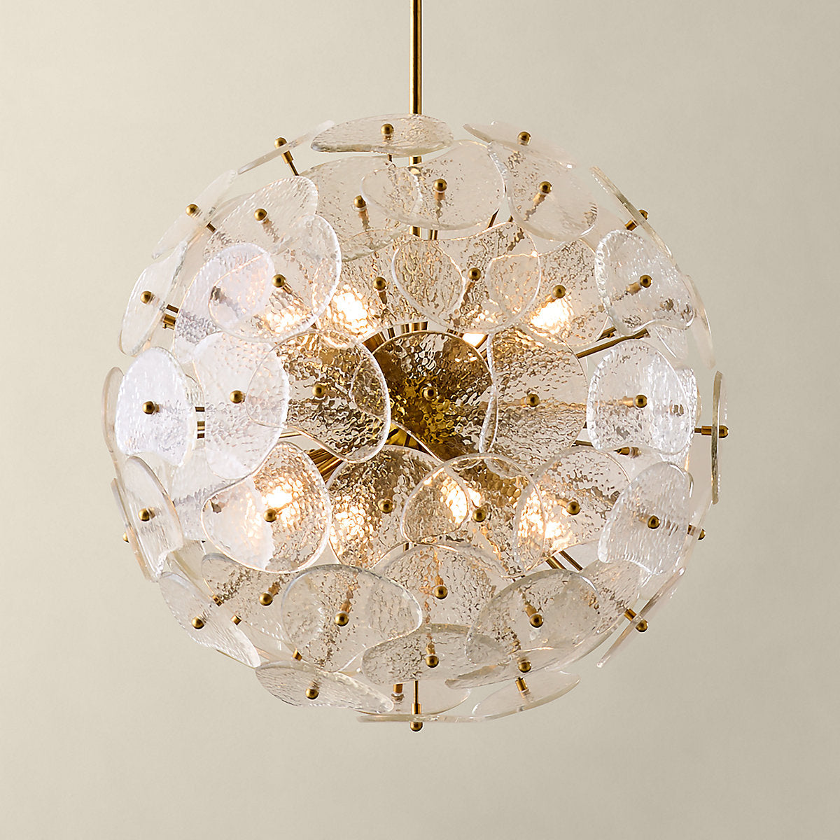 Eline Textured Glass Dual Wall Sconce and Flush Mount Light