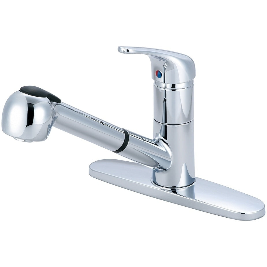 Elite Single Handle Pull Out Kitchen Faucet