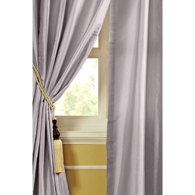 Eliza Dupioni Silk 96 Inch Curtain Panel 52 X 96