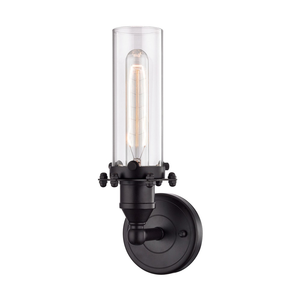 Elk Fulton 1 Light Wall Sconce In Oil Rubbed Bronze