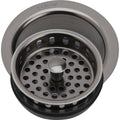 Elkay 3 1 2 Drain Fitting Antique Steel Finish Disposer Flange And Removable Strainer