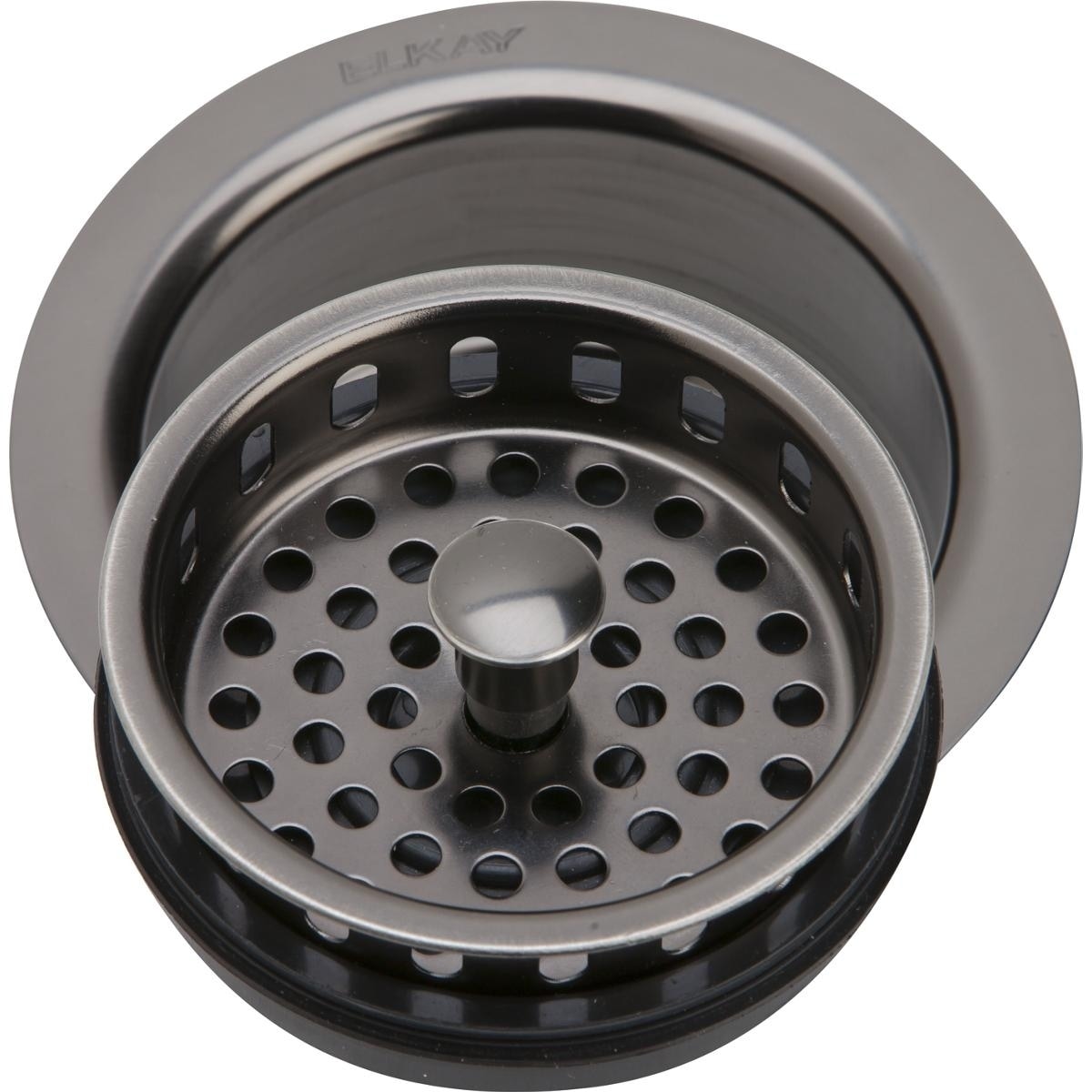 Elkay 3 1 2 Drain Fitting Antique Steel Finish Disposer Flange And Removable Strainer