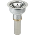 Elkay 3 1 2 Drain Fitting Type 316 Stainless Steel Body Strainer Basket With Rubber Seal And Tailpiece