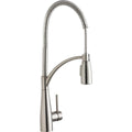Elkay Avado Single Hole Kitchen Faucet With Semi Professional Spout Forward Only Lever Handle Chrome