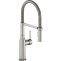 Elkay Avado Single Hole Kitchen Faucet With Semi Professional Spout And Forward Only Lever Handle