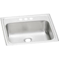 Elkay Celebrity Stainless Steel 19 X 17 X 6 1 8 Single Bowl Drop In Bathroom Sink