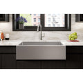 Elkay Crosstown 16 Gauge Stainless Steel 35 7 8 X 20 1 4 X 9 Single Bowl Tall Farmhouse Sink