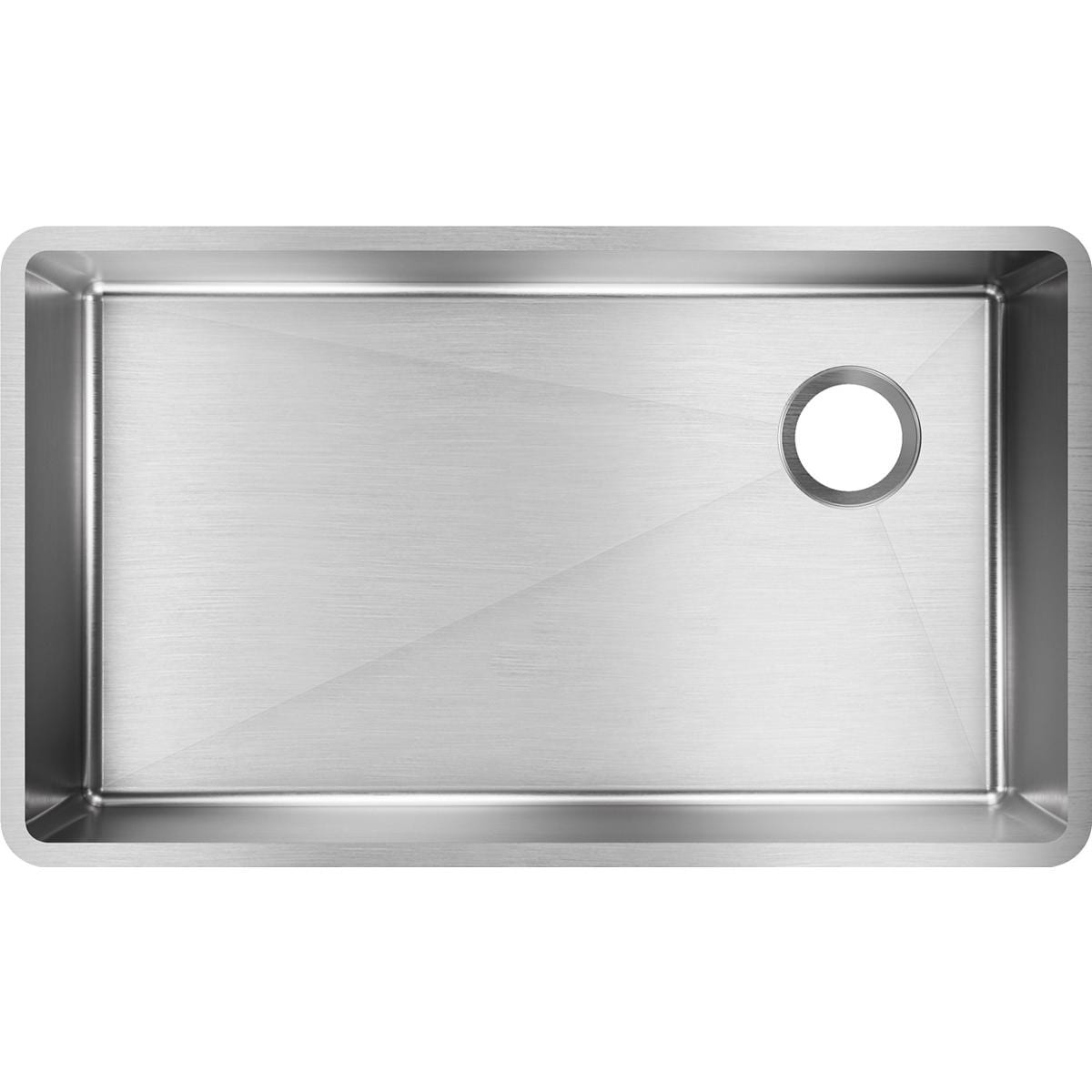 Elkay Crosstown Stainless Steel 31 1 2 X 18 1 2 X 9 Single Bowl Undermount Sink