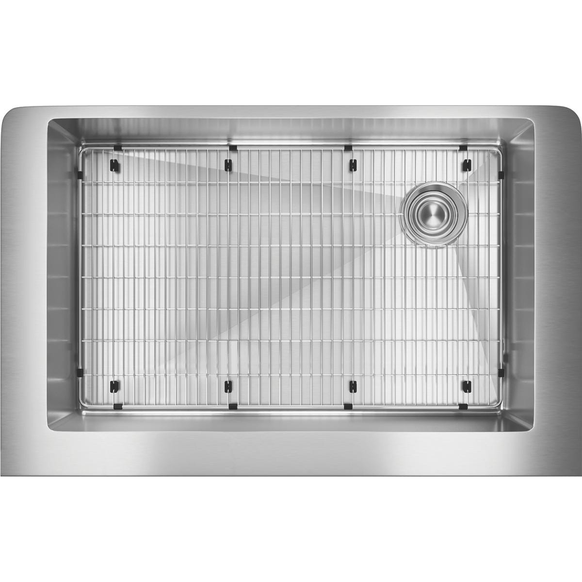 Elkay Crosstown 18 Gauge Stainless Steel 35 7 8 X 20 1 4 X 9 Single Bowl Farmhouse Sink Kit
