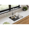 Elkay Crosstown Workstation Stainless Steel 25 1 2 X 18 1 2 X 9 Single Bowl Undermount Sink Kit