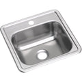 Elkay D11515 Dayton 15In Single Basin Drop In Stainless Steel Bar Sink