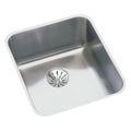 Elkay Eluhad131650Pd Gourmet 16 Single Basin Undermount Stainless Steel Kitchen Sink Includes Perfect Drain Assembly