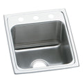Elkay Lustertone Classic Stainless Steel 15 X 22 X 5 1 2 Single Bowl Drop In Ada Sink