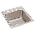 Elkay Lustertone Classic Stainless Steel 19 1 2 X 22 X 10 1 8 Single Bowl Drop In Sink