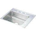 Elkay Lustertone Classic Stainless Steel 25 X 22 X 7 5 8 Single Bowl Drop In Classroom Sink
