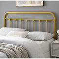 Ellen Classic Full Size Gold Metal Headboard