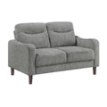 Ellery 54.5 Chenille Living Room 2 Seater Loveseat With Wood Feet