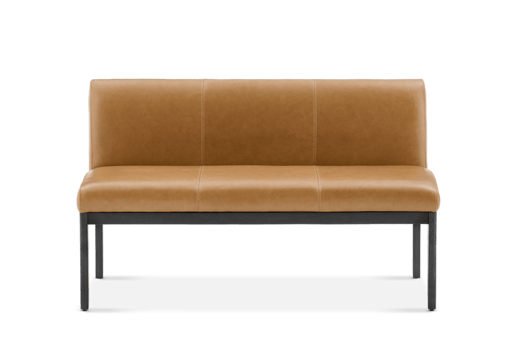 Elliot Leather Banquette Bench