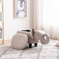 Elliot The Elephant Storage Upholstered Kids Ottoman