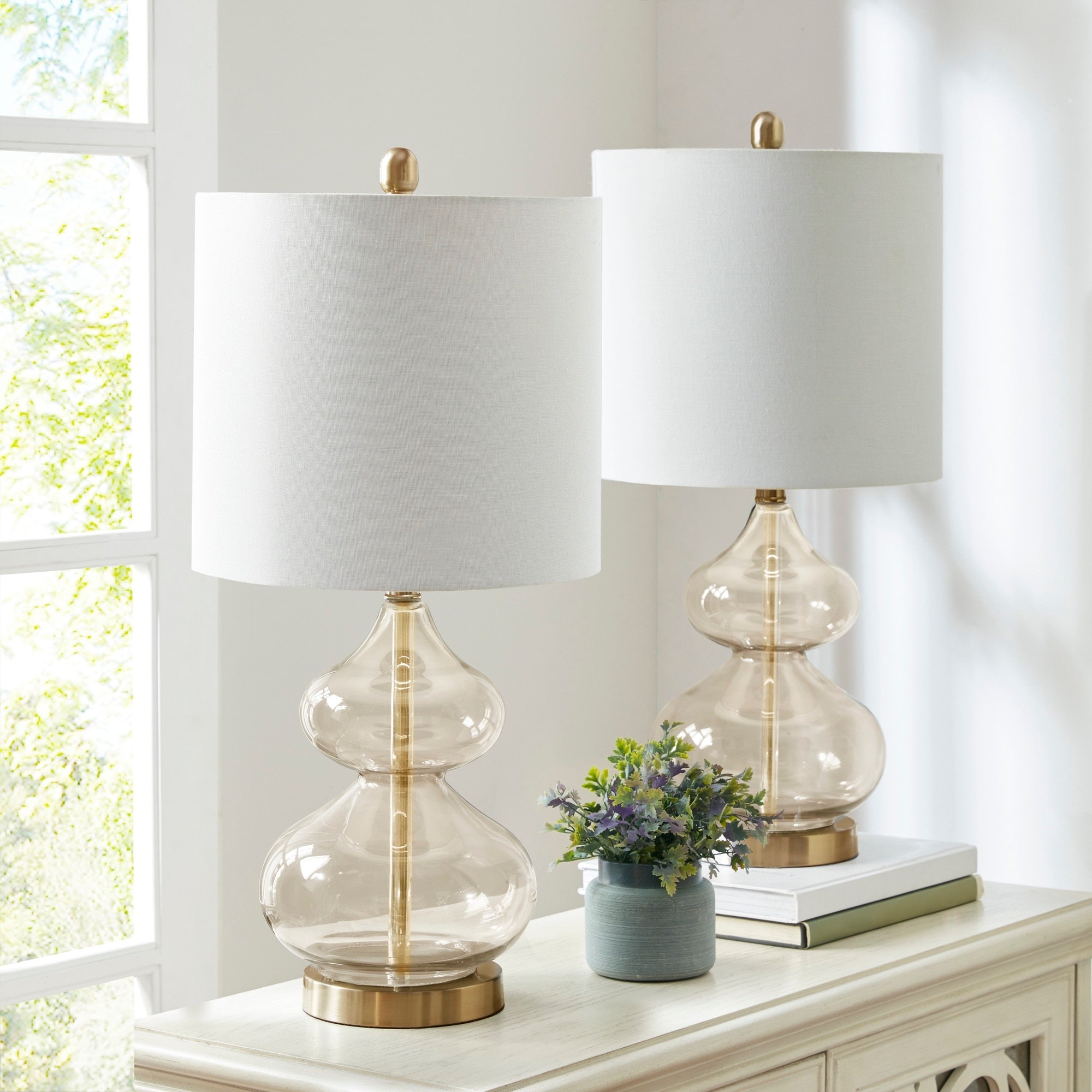 510 Design Ellipse Gold Table Lamp Set Of 2 4 Color Option