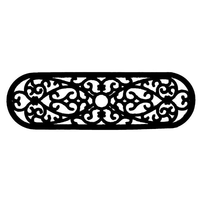 Elliptical Curl Door Mat 30 X 10