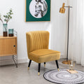 Elon Contemporary Velvet Upholstered Accent Chair Blue