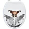 Evideco Toilet Seat Wood Designdog Karamel Zinc Hinges