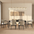 Eloria Chenille Wood Side Chair Set Of 2
