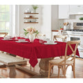 Elrene Elegance Plaid Damask Fabric Tablecloth