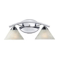 Polished Chrome Elysburg Collection 2 Light Vanity