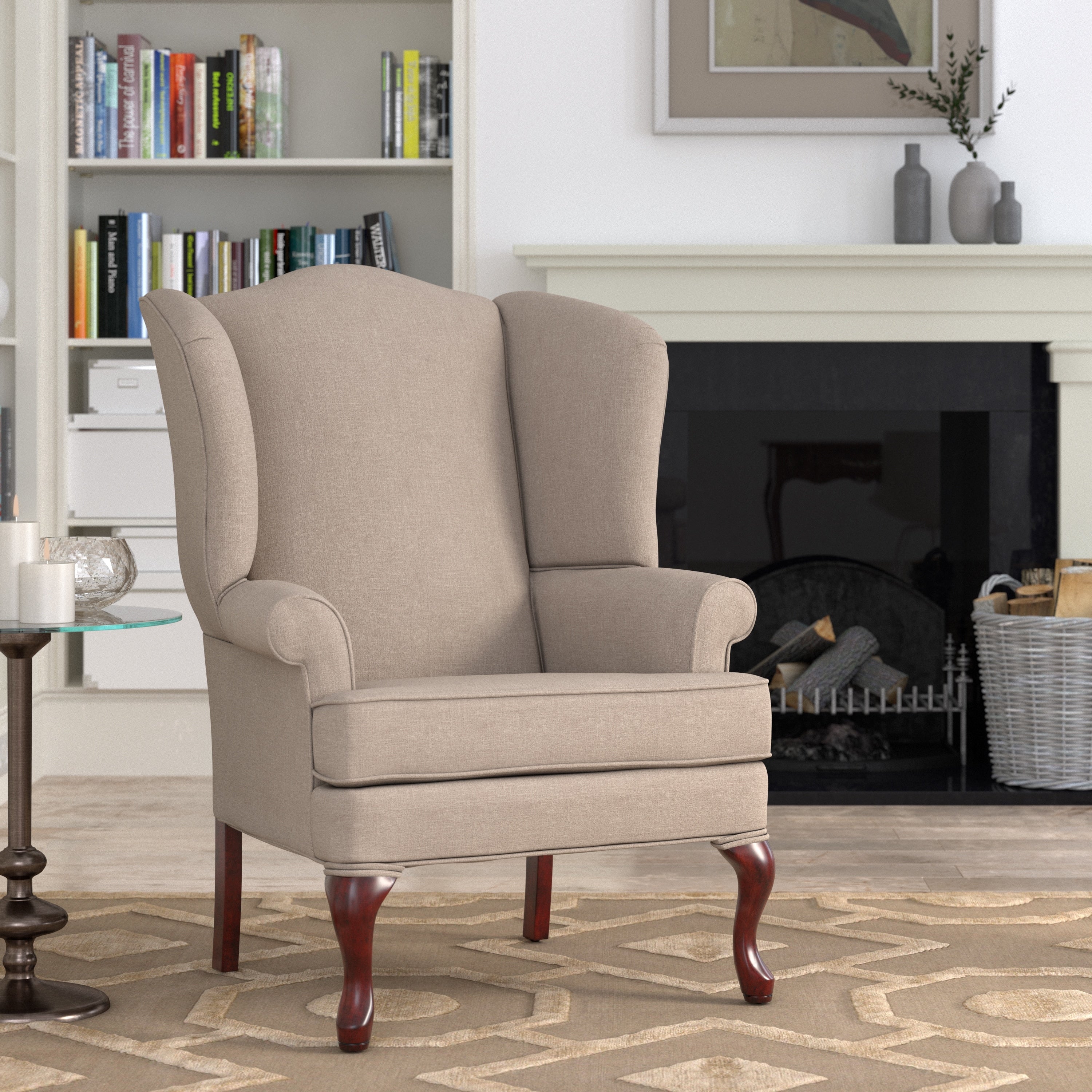 Elyse Wingback Accent Chairs By Greyson Living