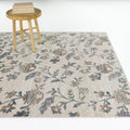 Emanuele Kids Distressed Floral Area Rug