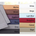 Embroidered 4 Piece Bed Sheet Set